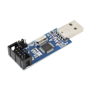 USBASP USBISP AVR Programcı 10Pin kablo USB ISS USB ASP ATMEGA8 ATMEGA128 ATtiny CAN PWM Desteği Win7 64 K 64 64Bit 3.3 V/5 V