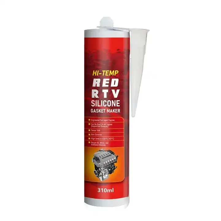 RTV Gasket Maker sealant 100% Acetic Silicone Sealant High Temperature 85g 70g rtv silicone grey