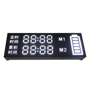 Lieferant Benutzer definierte Größe LED Elektro fahrzeug Auto Armaturen brett LCD-Display Weißlicht Gemeinsame Kathode Gemeinsame Anode 7 Segment anzeigen - Product Image 1