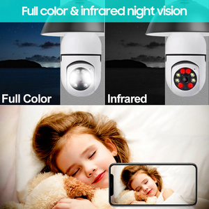 LEVOFAST kamera bola lampu Tuya V380pro, bohlam lampu 1080p keamanan wifi 360 derajat dengan wifi - Product Image 3