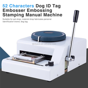 52 Letter Manual <strong>Metal</strong> Number Plate Name Press Embosser <strong>Machine</strong> Stainless Steel Dog Tag <strong>Embossing</strong> <strong>Machine</strong>