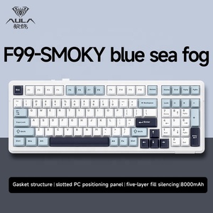 <strong>Customized</strong> Mechanical <strong>Keyboard</strong> Full <strong>Key</strong> Hot Plug Three Mode Game <strong>Keyboard</strong> Gateway Structure AULA Tarantula F99 - Product Image 4