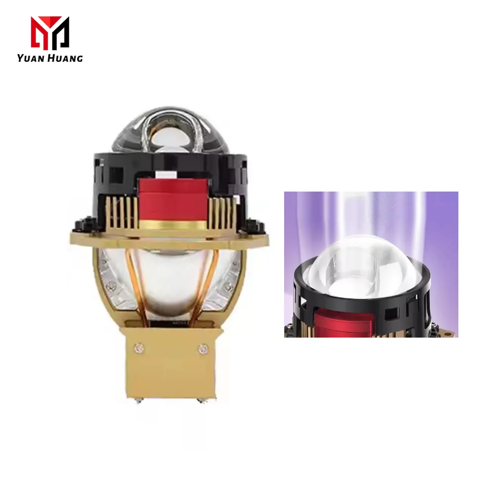 3 Inch Bi-Xenon Projector Lens led projector lens LED H4 H7 9005 9006 H1 HID/LED projector headlight Universal