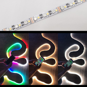 RGBIC Dual White 3000K-6500K 12V WS2811 indirizzabile striscia Led 2811 rgbct RGBW Dmx programmabile 5050 Pixel luce di striscia Led