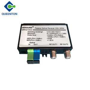 FTTH Original Mini Passive <strong>Optical</strong> Receiver with WDM HS-OR101WA Double <strong>Output</strong> CATV 1550nm <strong>Optical</strong> Receiver - Product Image 5