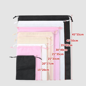 מותאם אישית מחדש מחרוזת ארוג בד nonwoven שקית אבק ידידותי לסביבה ללא ארוג כיסוי אחסנה כיס ללא ארוג