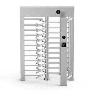Portone di controllo di accesso di alta sicurezza del tornello completo dell'acciaio inossidabile 304 per la stazione della metropolitana della prigione con la comunicazione del TCP/IP - Product Image 2