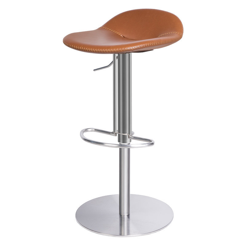 Brown-stainless steel feet with column base