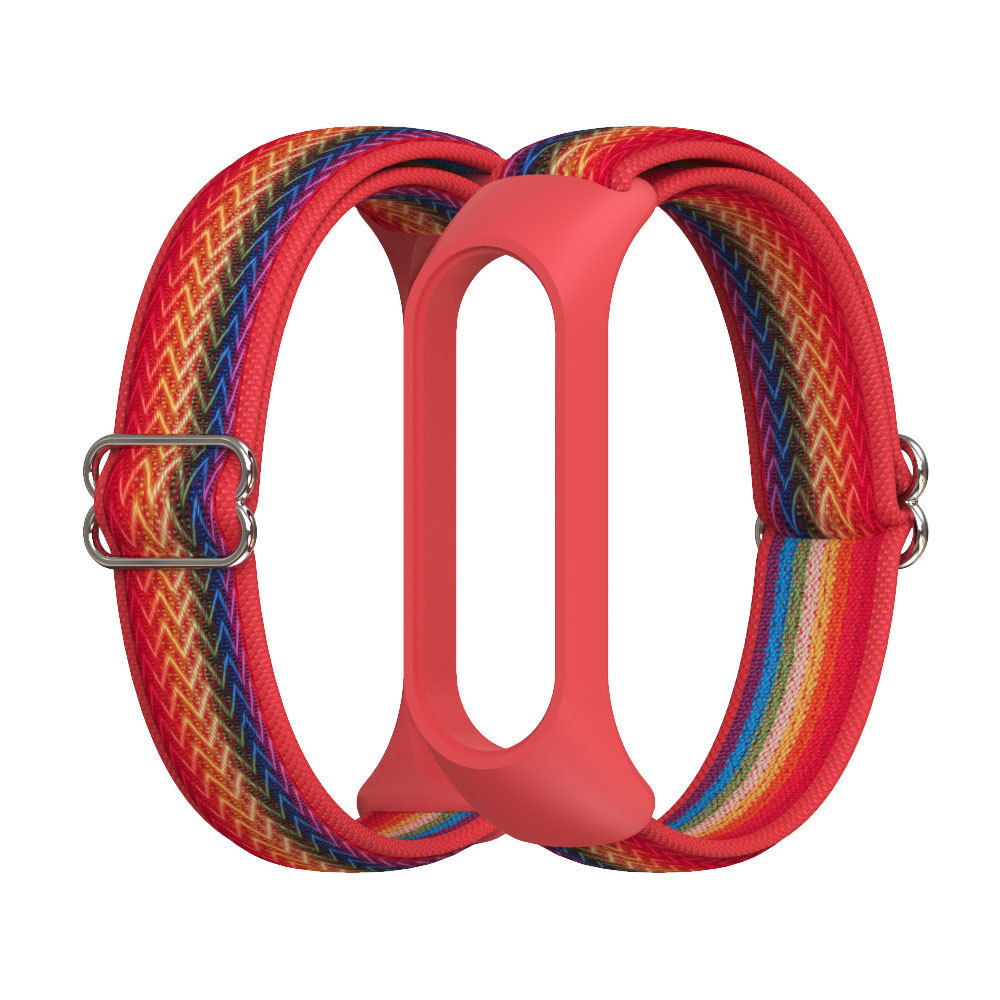 rainbow + red