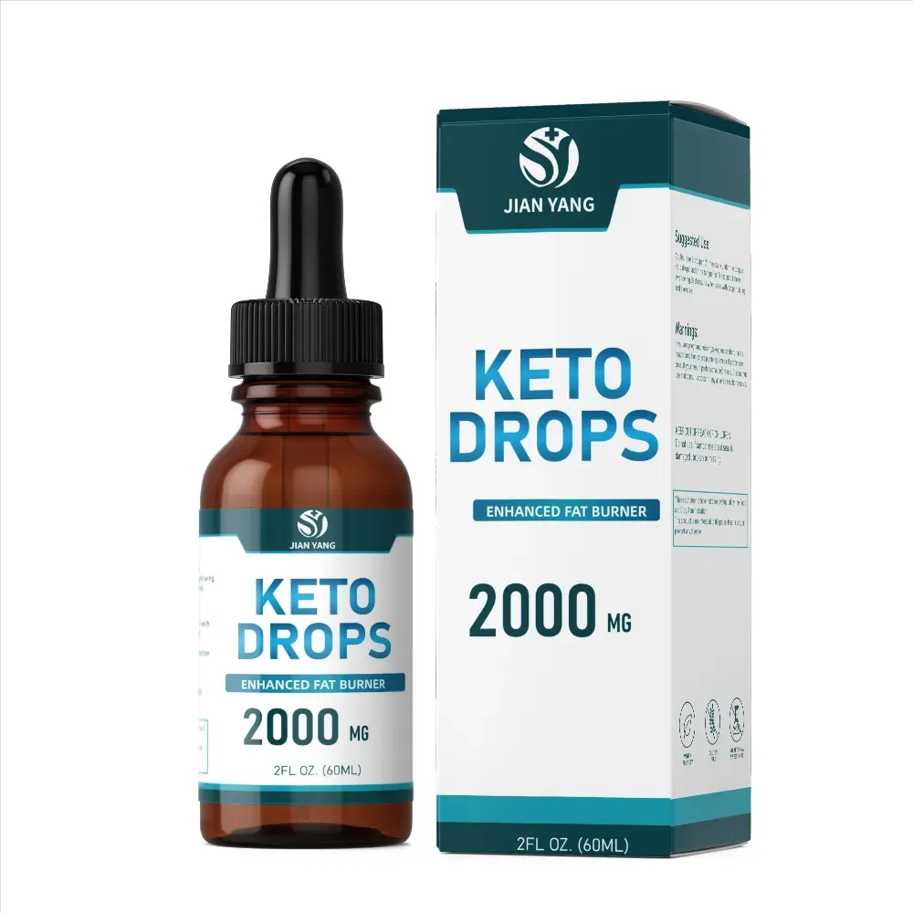 La mejor venta de quema de grasa pura promueve el adelgazamiento Delgado cetona supresor del apetito productos para perder peso Keto Drops