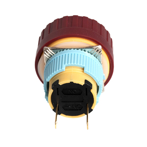 Interruttore a pulsante di arresto di emergenza da 16mm 3A 250V IP65 interruttore di Reset impermeabile con autobloccante 1NC per sistema ascensore - Product Image 3