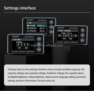 BW-TC147 30A 50A 99A 100A 200A batteria universale per auto Monitor carica carica tensione indicatore di capacità della batteria misuratore Tester - Product Image 5