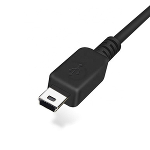 Mini 5P erkek 2 çekirdek 1m özelleştirmek USB kablosu mikro erkek 2 maça telleri açık uç - Product Image 2