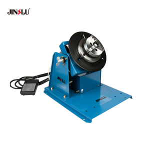JINSLU旋转焊接定位器10KG 0-90 BY-10旋转焊机旋转机自动电机带卡盘转台 - Product Image 5