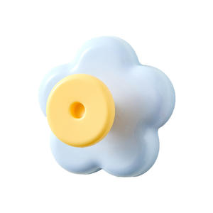 Blumenförmiger Starker Vakuum-Saughaken (3 Haken) Mehrzweck Kombinierbarer Toilettendeckel-Heber - Product Image 6