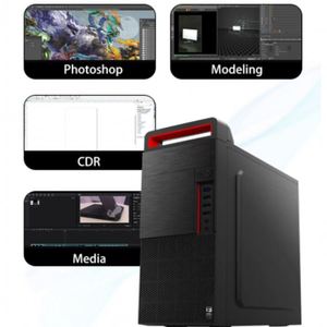 Precio de fábrica Core I3/i5/7 computadora de escritorio de oficina PC Set Gaming Desktop - Product Image 4