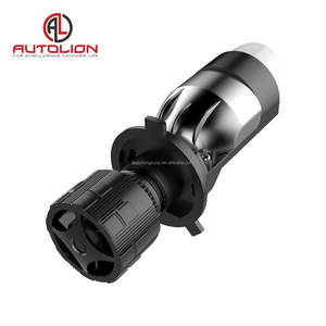 Araba Led aydınlatma Led projektör Mini LED Lens OEM araba için Led far ampulü üç renk led far - Product Image 2