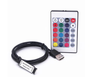 LED-Streifens teuerung Mini-Dimmer RF-Fernbedienung DC 5V 12V 24V Controller Für LED 5050 2835 Strip Single Color
