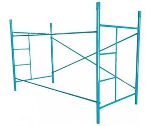 Walk thru H frame impalcatura sistema di scala trasversale ponteggi muratore box ponteggio per la costruzione - Product Image 4