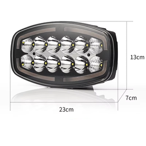 Led Spot yardımcı ışık 12V 24V far ağır kamyon ekstra far 10 inç sürüş ışık Scania Volvo DAF adam için - Product Image 3