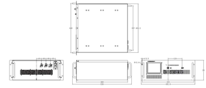 6-18Ghz 45dB đạt được 50 Ohms Trở kháng SMA-F kết nối trạng thái rắn xung <span class=keywords><strong>RF</strong></span> khuếch đại công suất cao khuếch đại - Product Image 2