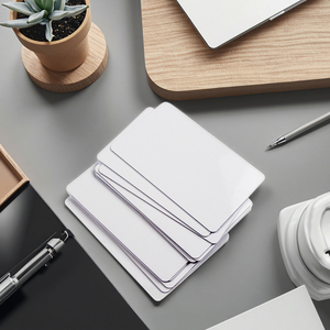 Cr80 Kích thước RFID có thể in mini tag kiểm soát truy cập thẻ tái chế PVC không thấm nước NFC thẻ kinh doanh với cho chip mẫu miễn phí - Product Image 1