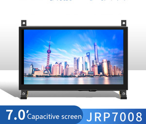 7008 абсолютно новый 7-дюймовый HDMI дисплей ЖК сенсорный экран Raspberry Pi с кабелем адаптер кронштейн винт