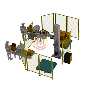 Automatische Absack maschine mit Roboter palet tieren zum Palet tieren Handling Schweißen Laden und Entladen - Product Image 5