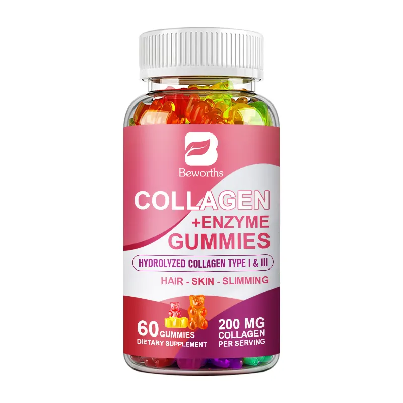 Hot Product 60pcs Gummy Candy Collagen Supplement Most Effective Weight Loss Bear Gummies