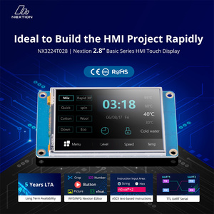 2.8 "NX3224T028 320*240 sextion Basic Display seriale HMI TFT modulo LCD schermo pannello Touch resistivo per Arduino ESP8266 ESP32