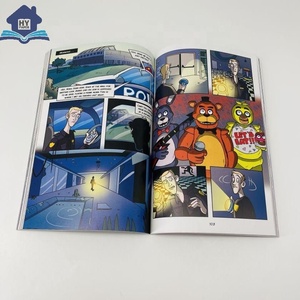工厂定制按需印刷高质量平装漫画故事书套装软书带盒 - Product Image 5