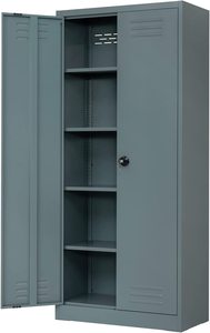 系列组合工具柜重型车间工作台车库储物工具柜纸箱不锈钢钥匙锁 - Product Image 2
