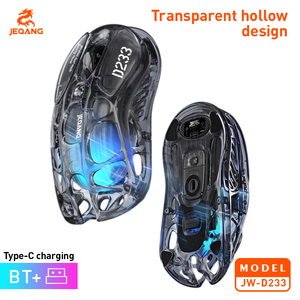 Nuovo Design elegante del Mouse Dual-Mode trasparente Jeqang per l'uso di Computer portatile e Computer - Product Image 4