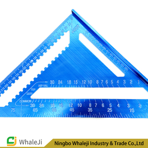 12-inch chuyên nghiệp nhôm tam giác góc kèo vuông Tên chuyên nghiệp góc thước thép không gỉ Ống Vuông - Product Image 6