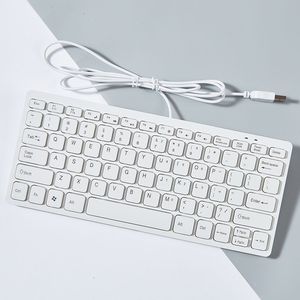 Hot Selling 78 Key Notebook Desktop <strong>Mini</strong> <strong>Keyboard</strong> Chocolate Key Film <strong>Keyboard</strong> Wired <strong>USB</strong> Connection Universal <strong>Keyboard</strong> - Product Image 3