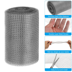 High Quality <strong>Stainless</strong> <strong>Steel</strong> Copper Aluminum Monel Titanium Nickel Mist <strong>Demister</strong> Pad Knitted Wire Mesh