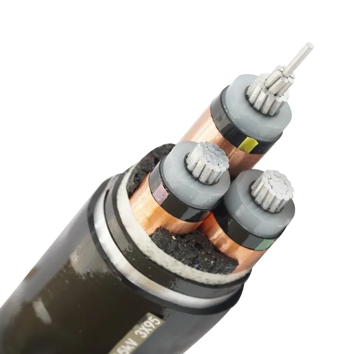High Voltage Oxygen free 35kV Copper Aluminum Core Underground Power Cable Electric Wire Origin Manufacturer