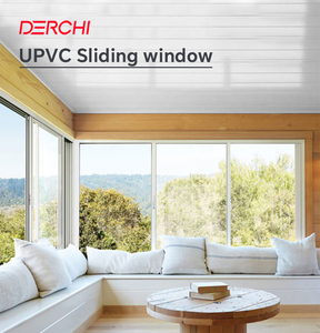Derchi האחרון מזוגג <span class=keywords><strong>pvc</strong></span> upvc דלת חלון דלת הזזה פתוח חלונות הבית חיצוני - Product Image 4