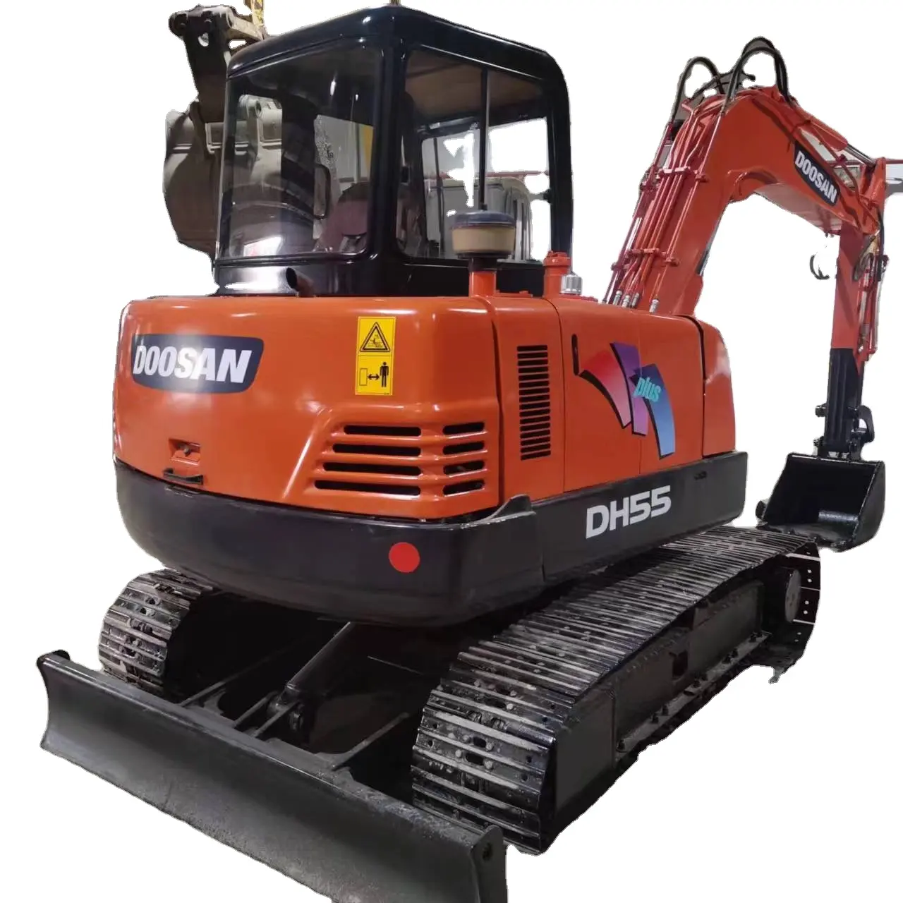 Usato mini piccola vendita calda 5 ton 3 ton escavatore cingolato di seconda mano DH55 DX55 DX60 SK55 escavatore idraulico da costruzione