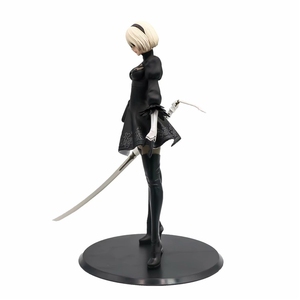 Figuras De 28CM YoRHa No.<strong>2</strong> Type B Game NieR Automata 2B Deluxe Version PVC Collection <strong>Toys</strong> Gift Anime Figure Action Figures - Product Image 6