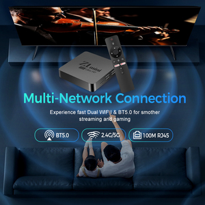 Quanzhi H313 Z1mini Android 10 เครือข่ายชุดกล่อง 2G + 16G Dual WiFi 4K HDกล่องทีวีAllwinner H313 Quad Coreโปรเซสเซอร์ - Product Image 6