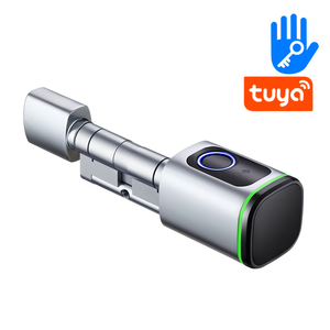 Tuya TTlock App ลายนิ้วมืออัจฉริยะ RFID ล็อคกระบอกพร้อมกุญแจ - Product Image 2