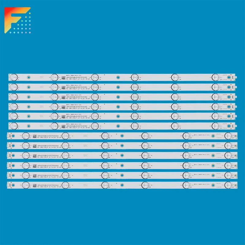 Светодиодные подсветки Tiras для телевизоров, 18MH200C6BL0100079100352 A3 188-192LM 6,4-6,6 V OX WR 18MH200C6BL0100079200263