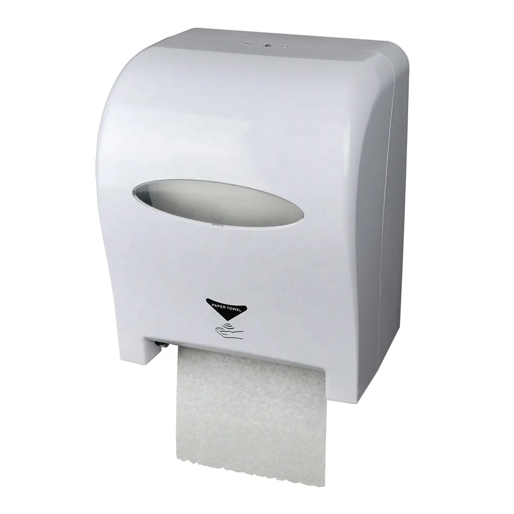 Dispensador de toallas de papel, rollo de papel para baño, manos libres, electrónico, suave, con Sensor