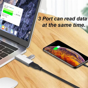 Hub <strong>Usb</strong> Splitter One <strong>3</strong>.0 and Two <strong>2</strong>.0 Fast <strong>Speed</strong> Adapter Multi <strong>Usb</strong> <strong>3</strong> Port Extensor for Macbook Laptop Pc Computer Accessories - Product Image 2