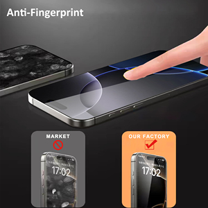 Miếng dán màn hình kính cường lực thông minh 2.5D chống nổ cho điện thoại iPhone 16 15 14 13 12 Pro Max - Product Image 2