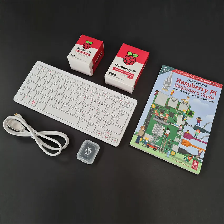 Latest Keyboard Type Raspberry Pi 400 Personal Computer Kit Desktop Kit With 4K Video Playback