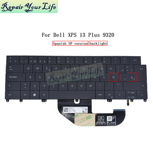 Diseño español SP Con Teclado retroiluminado para portátil Dell XPS 13 Plus 9320 PK133OM2A21 0RNK14 nuevo - Product Image 2