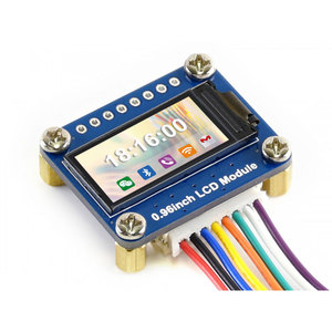 Allgemeines 0,96-Zoll-LCD-Anzeigemodul 160x80 65K Bunter IPS-Bildschirm mit eingebetteter Controller-SPI-Schnitts telle - Product Image 6
