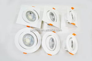 モダンな3W 5W 12W COB LEDダウンライトABSスポットライト天井灯80mmカット - Product Image 2